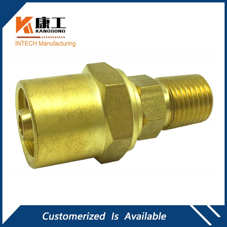Brass Re-usable Hose Fittings