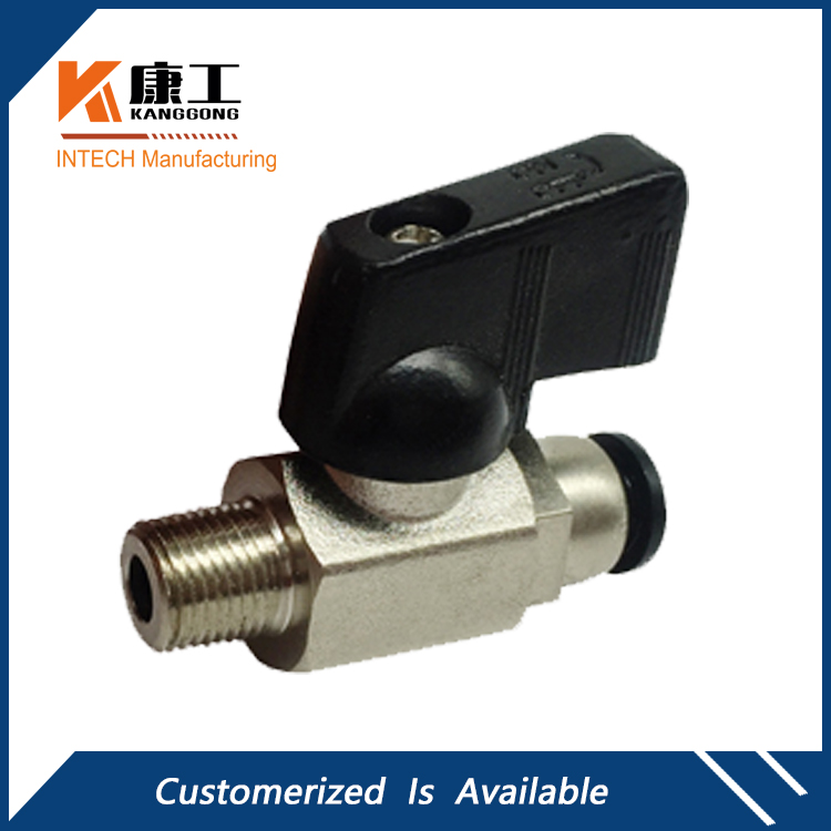 2PC Mini Brass Ball Valve—FOD