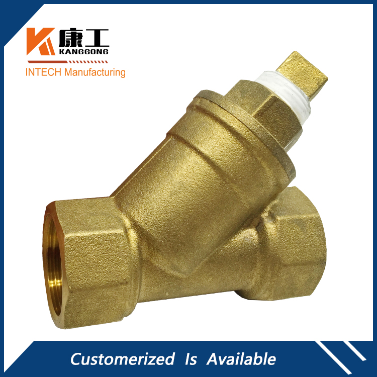 Y Strainer--YSFB Series is brass forged, compact design.
