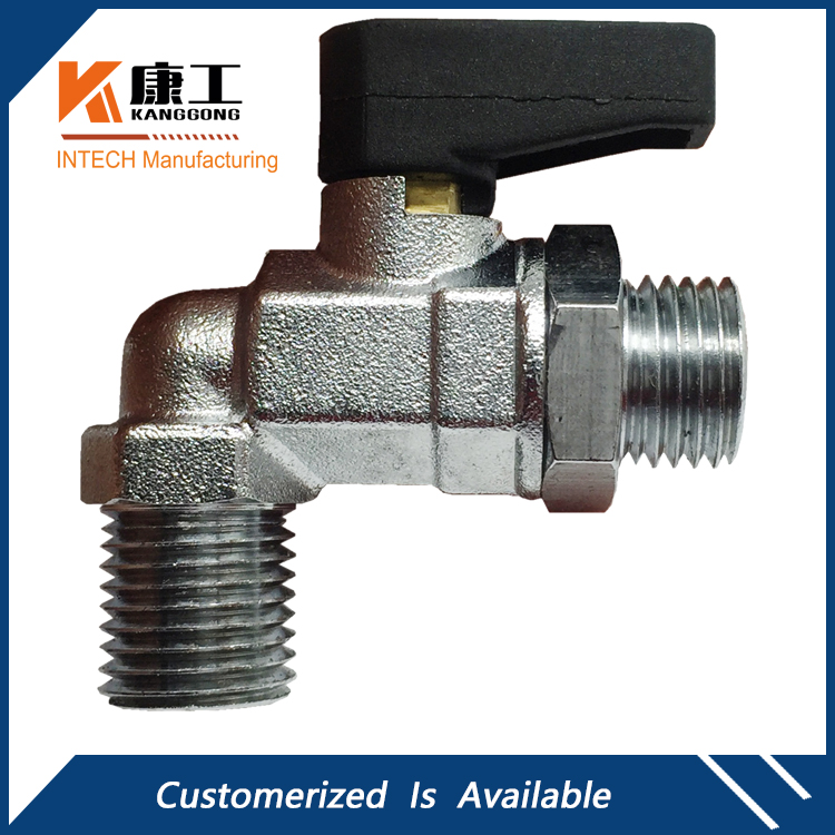 90 Degree Brass Mini Ball Valve