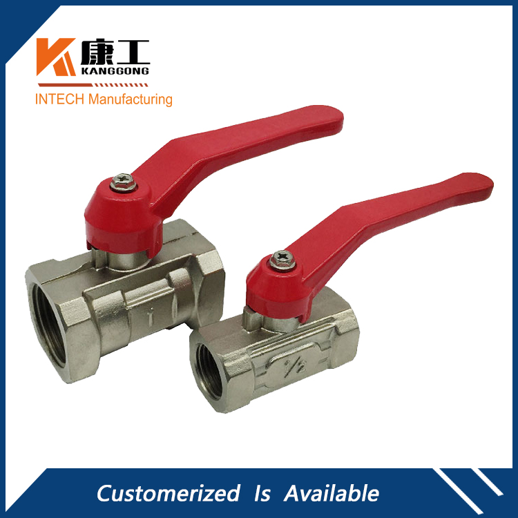 1PC Body Standard Port Brass Ball Valve