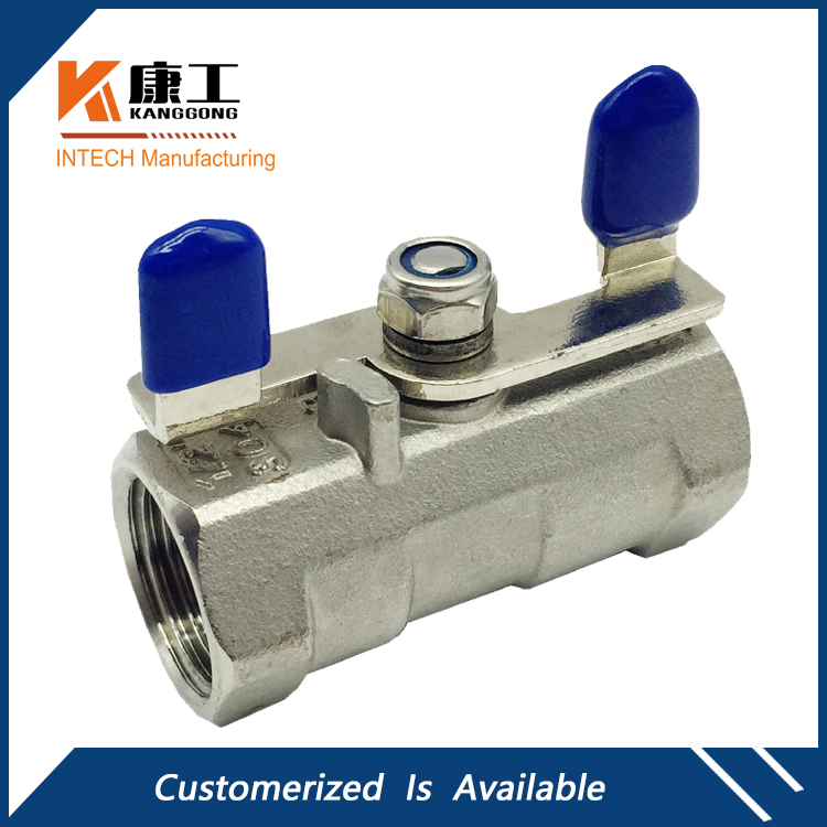 One Piece Screwed Ball Valve