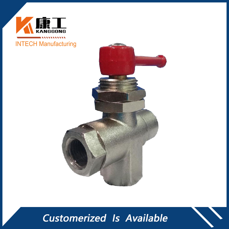 Lage Port Panel Mount Ball Valve-3 Way