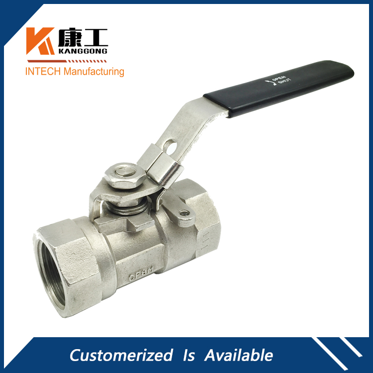 Unibody Fire-Safe Stainless Steel Ball Valve