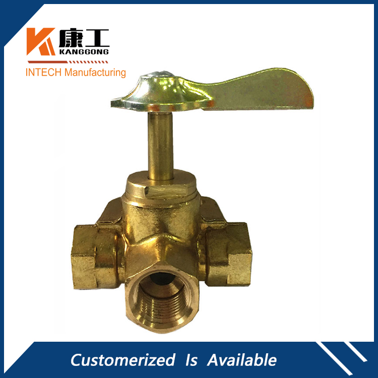 3-way or 4-way Plug Valves