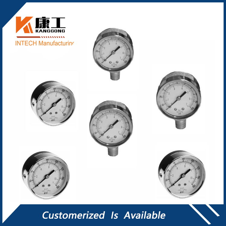 Steel Case Utility Pressure Gauges