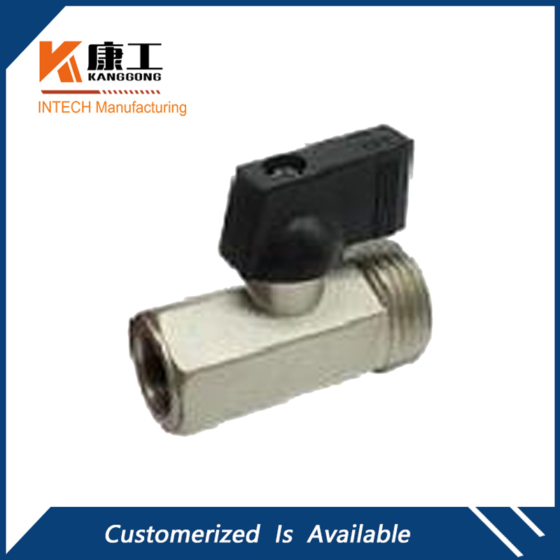 600PSI Brass Hex Body Mini Ball Valve