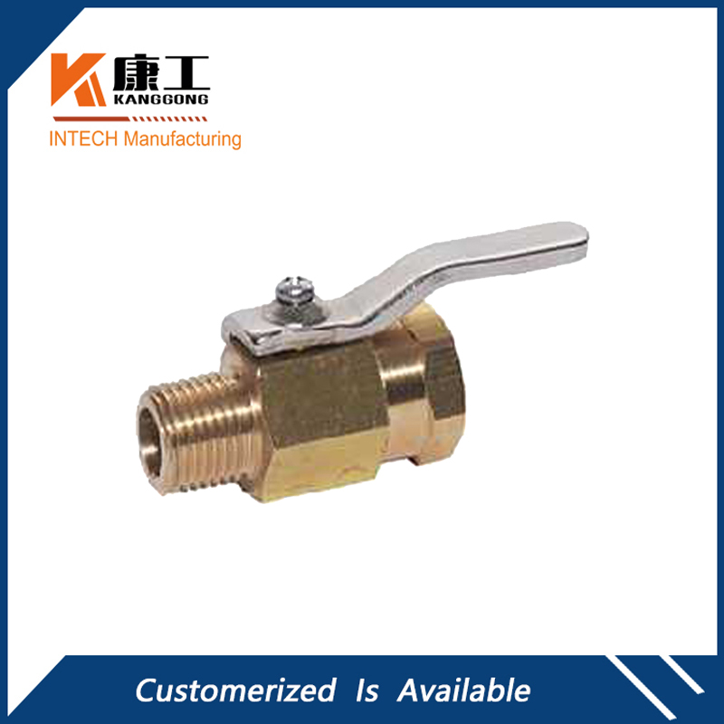 2PC Hex Mini Ball Valve