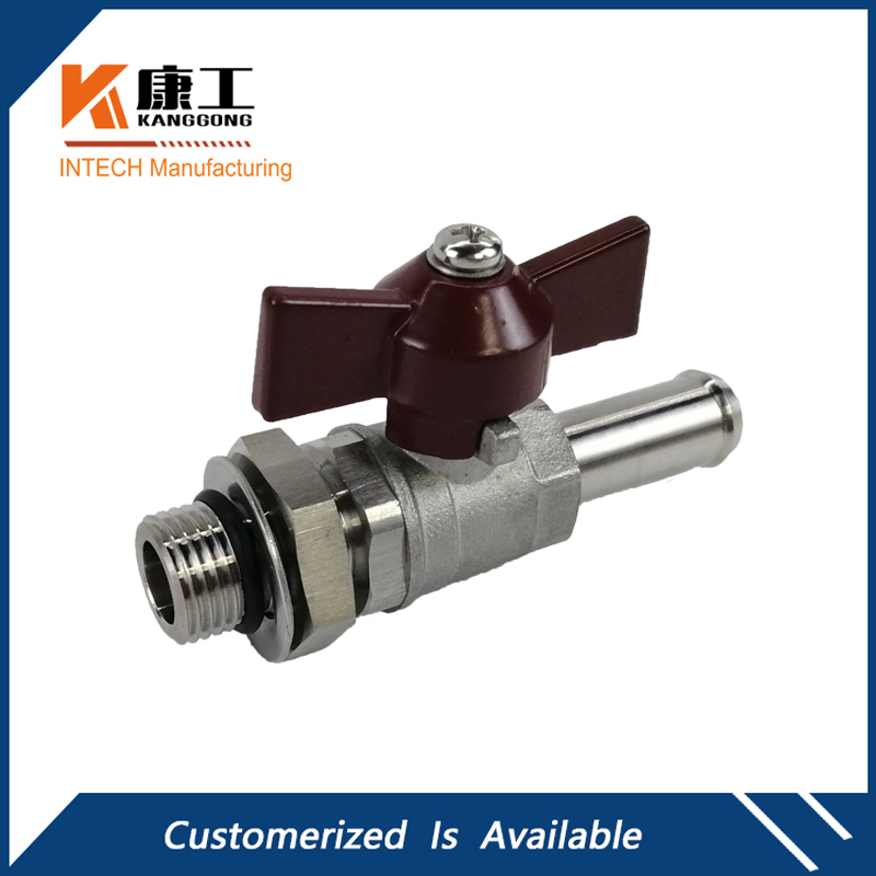 Stainless Steel Hydraulic Tank Drain Valve