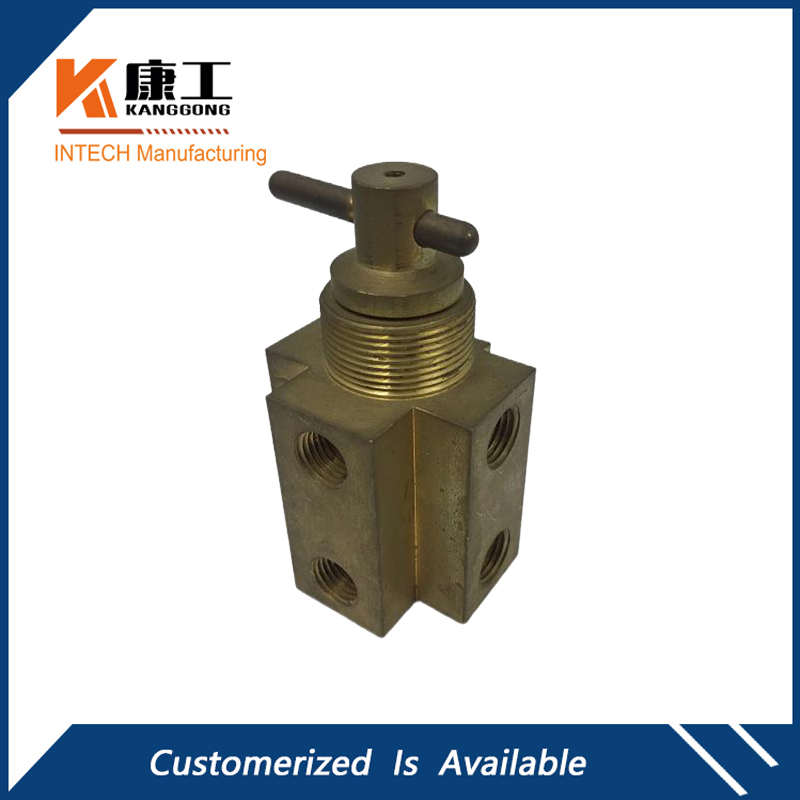 6 Port Dual Brass Ball Valve