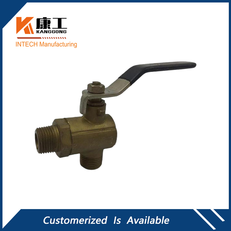 Right Angle Brass Ball Valve