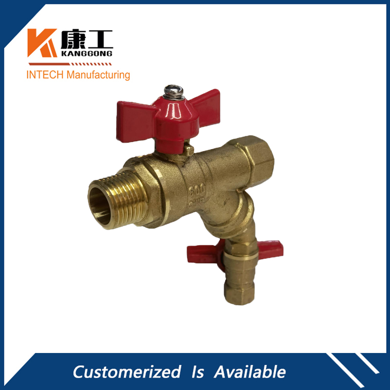 Y Strainer Brass Ball Valve