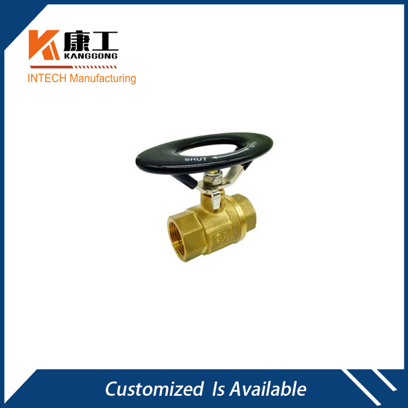 Brass Ball Valve with oval