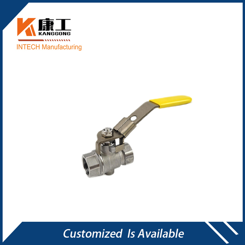 Auto Drain Safety Exhaust Stainless Steel Ball Valve With Lockable Handle