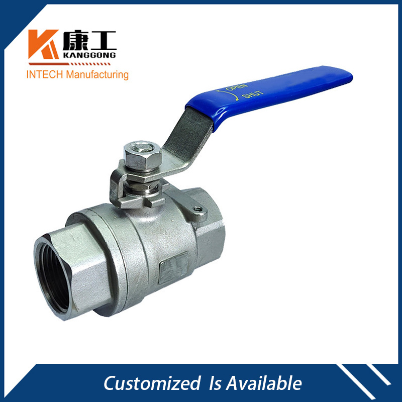 600PSI Stainless Steel Ball Valve w/Lockable Lever Handle