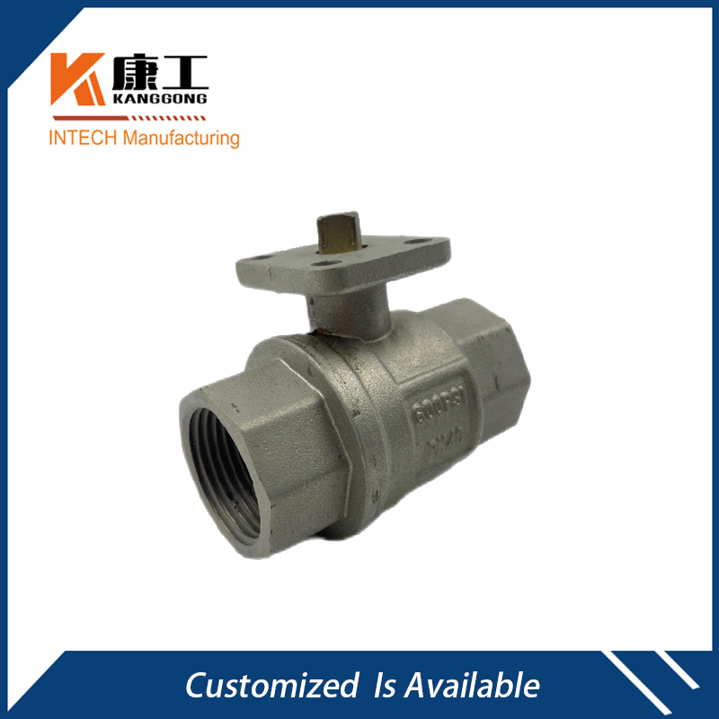 2PC Ball Valve With ISO5211 Mounting