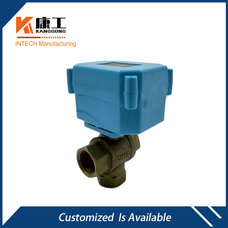 Motorized Ball Valve With Timer