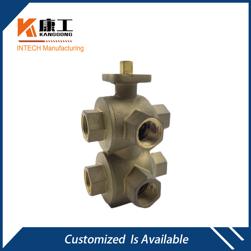 Motor Operated Ball Valve, 6 Way